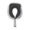 Oreiller de voyage profilé en mousse à mémoire de forme avec housse en EVA Gris | sans marquage | non disponible | non disponible