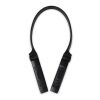 Lampe de cou rechargeable mains libres Noir | Tampographie 1 couleur | côté gauche | 65 mm x 12 mm