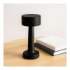 Lampe de table Lumo avec 3 modes d'éclairage et variateur de lumière Noir