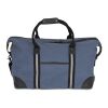 Sac de week-end en toile de coton recyclé Harper Bleu foncé | sans marquage | non disponible | non disponible