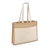 Sac fourre-tout en jute OEKO-TEX® 45 x 12 x 35cm 320g/m² Ecru | sans marquage | non disponible | non disponible