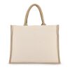 Jute-Cotton Sac fourre-tout OEKO-TEX® 42,5 x 19 x 32cm 320g/m² Beige
