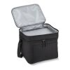 Sac isotherme à double compartiment en R-PET 600D, 30 x 20 x 25 cm, 15 litres. Noir