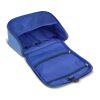 Trousse de toilette de voyage Kora en rPET 300D Bleu / Blanc | sans marquage | non disponible | non disponible