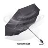 Parapluie Deluxe réversible 23” avec ouverture/fermeture automatique Noir | sans marquage | non disponible | non disponible | non disponible