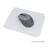Tapis souris microfibre, picots silicone, 18 × 22 cm, sublimation. Blanc | sans marquage | non disponible | non disponible