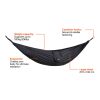 Hamac Nordic Drift GRS Trail noir | sans marquage | non disponible | non disponible