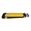 Cutter robuste et rechargeable en plastique RCS jaune | sans marquage | non disponible | non disponible