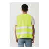 Gilet haute visibilité de signalisation en rPET GRS jaune | sans marquage | non disponible | non disponible