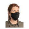 Masque barrière réutilisable à 2 couches en coton noir | sans marquage | non disponible | non disponible