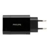 Chargeur Mural Philips, USB 30W Ultra Rapide noir | sans marquage | non disponible | non disponible