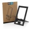 Support téléphone pliable en plastique RCS SnapStand noir | sans marquage | non disponible | non disponible