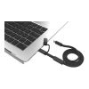 Câble de recharge rapide 60W 2-en-1 Arc RCS noir