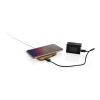Chargeur sans fil 5W et USB en bambou FSC marron | sans marquage | non disponible | non disponible