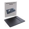 Tapis de souris avec chargeur à induction 5W noir | sans marquage | non disponible | non disponible