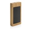 Batterie de secours solaire 10.000mAh en bambou Sunwick marron | sans marquage | non disponible | non disponible