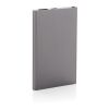 Powerbank 4000mAh en plastique recyclé/aluminium RCS gris | sans marquage | non disponible | non disponible