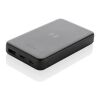 Powerbank 5000mAh avec induction 5W en plastique recyclé RCS noir | sans marquage | non disponible | non disponible