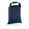 Sac à lunch pliable 30x20cm en rPET AWARE™ Snackstrap bleu marine | sans marquage | non disponible | non disponible