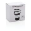 Mug en silicone pliable noir | sans marquage | non disponible | non disponible