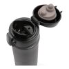 Mug à verrouillage facile métallique mat noir | sans marquage | non disponible | non disponible