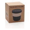 Tasse Coffee To Go 280ml en PLA noir | sans marquage | non disponible | non disponible
