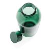 Bouteille d'eau étanche avec bouchon en métal vert | sans marquage | non disponible | non disponible
