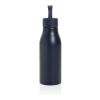 Bouteille 680ml en aluminium recyclé certifiée RCS Pluto blue marin | sans marquage | non disponible | non disponible