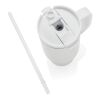 Mug 480 ml étanche en acier inoxydable recyclé RCS Cruiser blanc | sans marquage | non disponible | non disponible