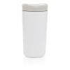 Mug 400ml en acier recyclé RCS Avira Alix blanc | sans marquage | non disponible | non disponible