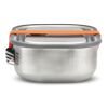 Boîte à lunch Large en acier inoxydable Black+Blum orange | sans marquage | non disponible | non disponible