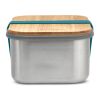 Boîte à sandwich Large en acier inoxydable Black+Blum turquoise | sans marquage | non disponible | non disponible