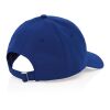 Casquette 6 panneaux en coton recyclé 280gr IMPACT bleu | sans marquage | non disponible | non disponible | non disponible