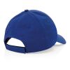 Casquette 6 panneaux en coton recyclé 190gr IMPACT bleu | sans marquage | non disponible | non disponible | non disponible | non disponible
