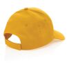 Casquette 6 panneaux en coton recyclé 190gr IMPACT jaune | sans marquage | non disponible | non disponible | non disponible | non disponible