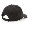 Casquette 5 panneaux en coton recyclé 190gr IMPACT noir | sans marquage | non disponible | non disponible | non disponible