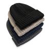 Bonnet à double côte et revers AWARE™ Polylana® Kennedi gris | sans marquage | non disponible | non disponible | non disponible