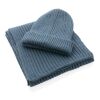 Bonnet double épaisseur Impact AWARE™ Polylana® bleu | sans marquage | non disponible | non disponible | non disponible