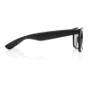 Lunettes de soleil en plastique recyclé GRS noir | sans marquage | non disponible | non disponible