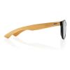 Lunettes de soleil en bambou FSC® et plastique recyclé RCS noir | sans marquage | non disponible | non disponible