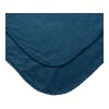 Couverture polaire dans une pochette bleu marine | sans marquage | non disponible | non disponible | non disponible