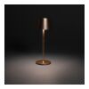Lampe de table rechargeable par USB en plastique RCS Zenic bronze | sans marquage | non disponible | non disponible
