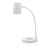 Lampe de bureau 15W en liège et plastique RCS Zenara blanc | sans marquage | non disponible | non disponible