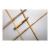 Stylo en bambou au design épuré marron-argent | sans marquage | non disponible | non disponible