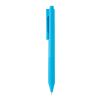 Stylo X9 avec grip silicone bleu | sans marquage | non disponible | non disponible