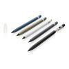 Crayon sans encre en aluminium avec gomme bleu | sans marquage | non disponible | non disponible
