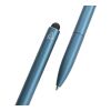 Stylo en aluminium recyclé certifié RCS avec stylet Kymi bleu royal | sans marquage | non disponible | non disponible