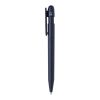 Stylo couleur uni en ABS recyclé et certifié GRS Devin bleu marine | sans marquage | non disponible | non disponible