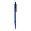 Stylo X3 en plastique givré GRS bleu | sans marquage | non disponible | non disponible