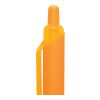 Stylo avec finition gomme en ABS recyclé certifié GRS Tide orange | sans marquage | non disponible | non disponible